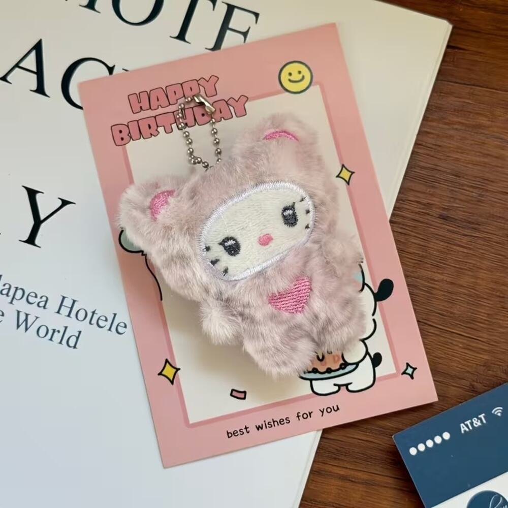 #6383 Hello Kitty & Friends Mini Purse Charm Pink